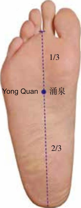 Akupunkt Yong Quan